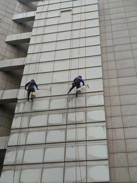 蓬溪高空外墙清洗